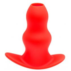 MK Toys Plug Tunnel Stretch Rouge Large 15 x 7cm